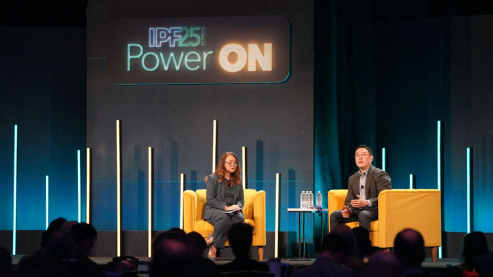 [서울=뉴시스]구본규 LS전선 대표는 미국 버지니아주 체사피크시에서 열린 북미 최대 해양풍력 및 재생에너지 전문 콘퍼런스 IPF(International Partnering Forum) 2025의 개회식 기조 대담에 초청됐다. 구 대표는 "해상풍력 산업 성장에 대한 확신이 미국 버지니아주에 대한 대규모 투자의 기반이 됐다"고 강조했다. 사진=LS전선 제공) photo@newsis.com *재판매 및 DB 금지