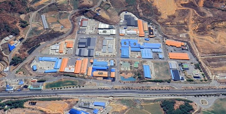 [고흥=뉴시스]동강면 청정식품단지 전경. (사진=고흥군 제공) 2025.05.01. photo@newsis.com *재판매 및 DB 금지