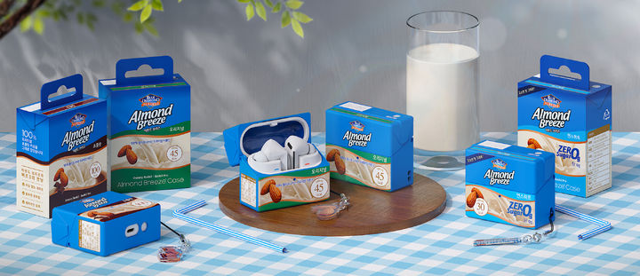 삼성전자가 매일유업과 함께 갤럭시 버즈3 시리즈 전용 '아몬드브리즈' 케이스 3종을 선보인다고 2일 밝혔다. (사진=삼성전자 제공) *재판매 및 DB 금지