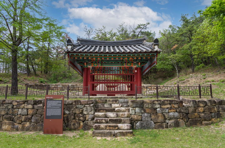 [서울=뉴시스] 영천 청제비 전경 (사진=국가유산청 제공) 2025.05.02. photo@newsis.com *재판매 및 DB 금지