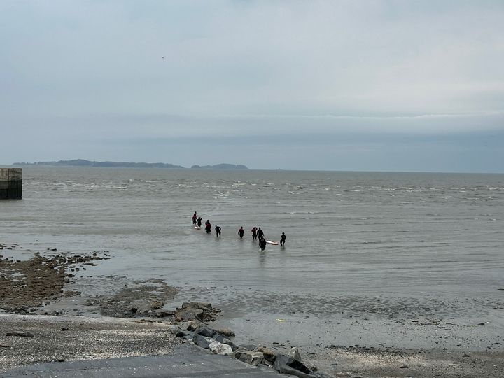 [보령=뉴시스] 지난 1일 충남 서천 다사항 인근에서 70대 남성이 실종돼 보령해경이 수색을 벌이고 있다.(사진=보령해양경찰서 제공) 2025.05.02. photo@newsis.com *재판매 및 DB 금지