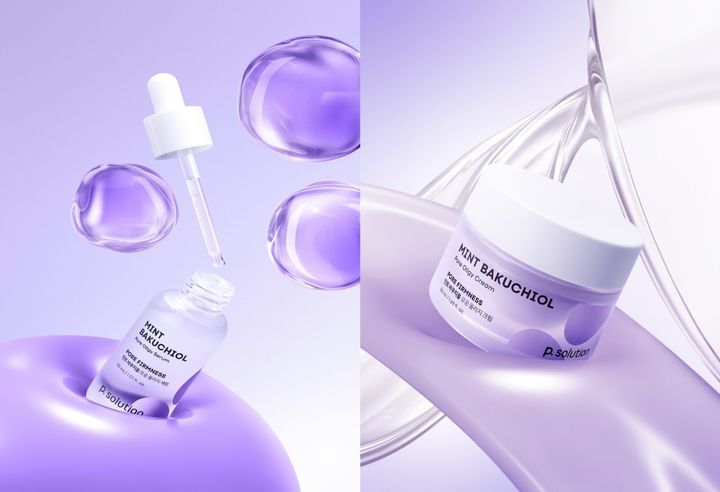 [서울=뉴시스] 애경산업의 '닷솔루션(.solution)'은 피부 모공의 탄력을 케어해 주는 '피솔루션 민트 바쿠치올 모공 올리지'를 출시했다. (사진=애경산업 제공)&nbsp; *재판매 및 DB 금지