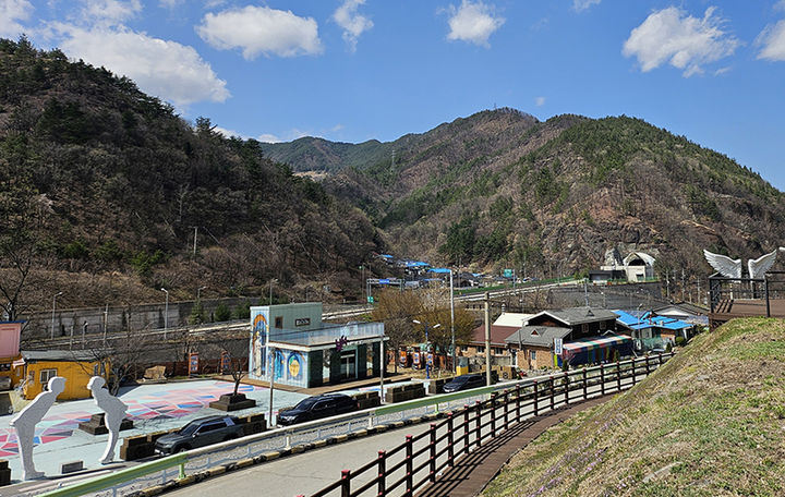 삼척시 도계읍 도계 삭도 작은마을 전경.(사진=삼척시 제공) *재판매 및 DB 금지