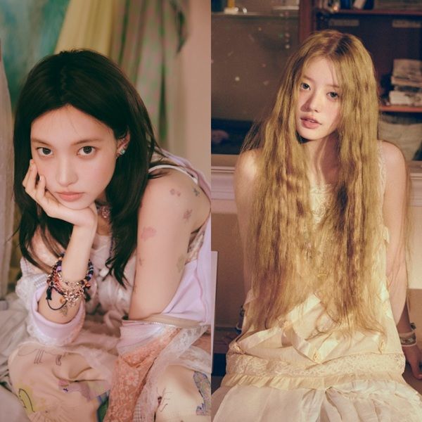 [서울=뉴시스] 그룹 '아일릿'의 윤아, 민주. (사진=빌리프랩 제공) 2025.05.02 photo@newsis.com *재판매 및 DB 금지