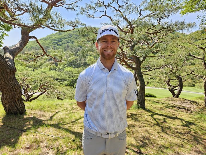 [성남=뉴시스] 스콧 빈센트가 1일 열린 제44회 GS칼텍스 매경오픈 골프대회(총상금 13억)에서 1라운드 공동 3위로 출발했다. (사진= 대한골프협회 제공) 2025.05.02. photo@newsis.com *재판매 및 DB 금지