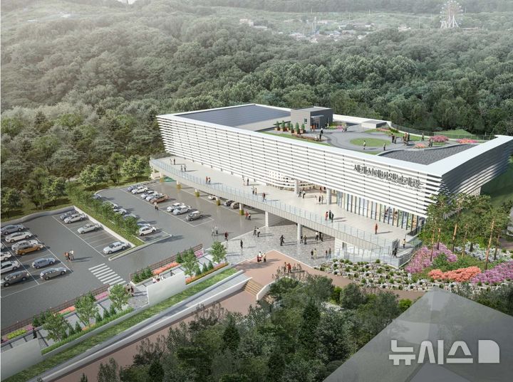 [전주=뉴시스] '세계서예비엔날레관' 조감도. *재판매 및 DB 금지