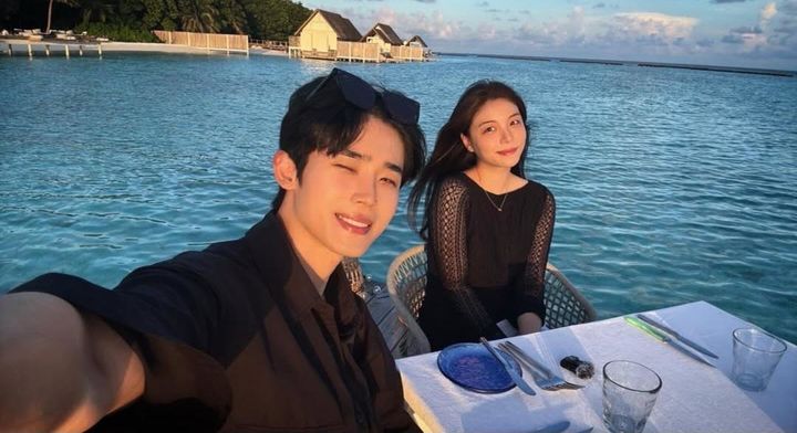 [서울=뉴시스] 왼쪽부터 최시훈, 에일리. (사진=에일리 인스타그램 캡처) 2025.05.02. photo@newsis.com *재판매 및 DB 금지