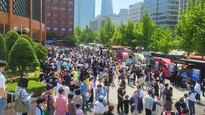 [서울=뉴시스] 여의도순복음교회에서 열리는'교회학교의 날' 행사 (사진=여의도순복음교회 제공) 2025.05.02. photo@newsis.com *재판매 및 DB 금지