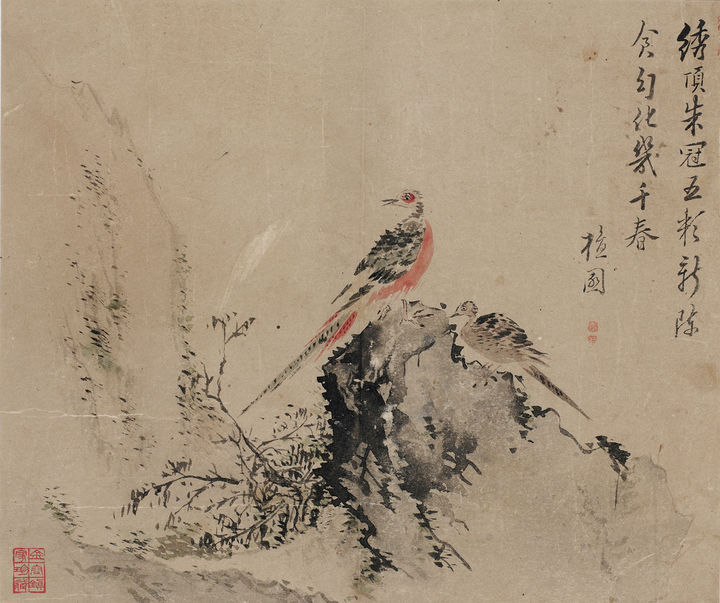  [2부 특별공간] 김홍도 - 쌍치화명 ⓒ간송미술문화재단 *재판매 및 DB 금지