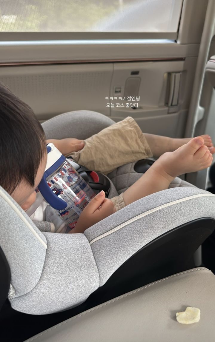[서울=뉴시스] 손연재가 육아 근황을 밝혔다. (사진=손연재 인스타그램 캡처) 2025.05.03. photo@newsis.com *재판매 및 DB 금지