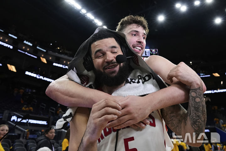 [샌프란시스코=AP/뉴시스] 미국프로농구(NBA) 휴스턴 로키츠의 프레드 반브리트. 2025.05.02.