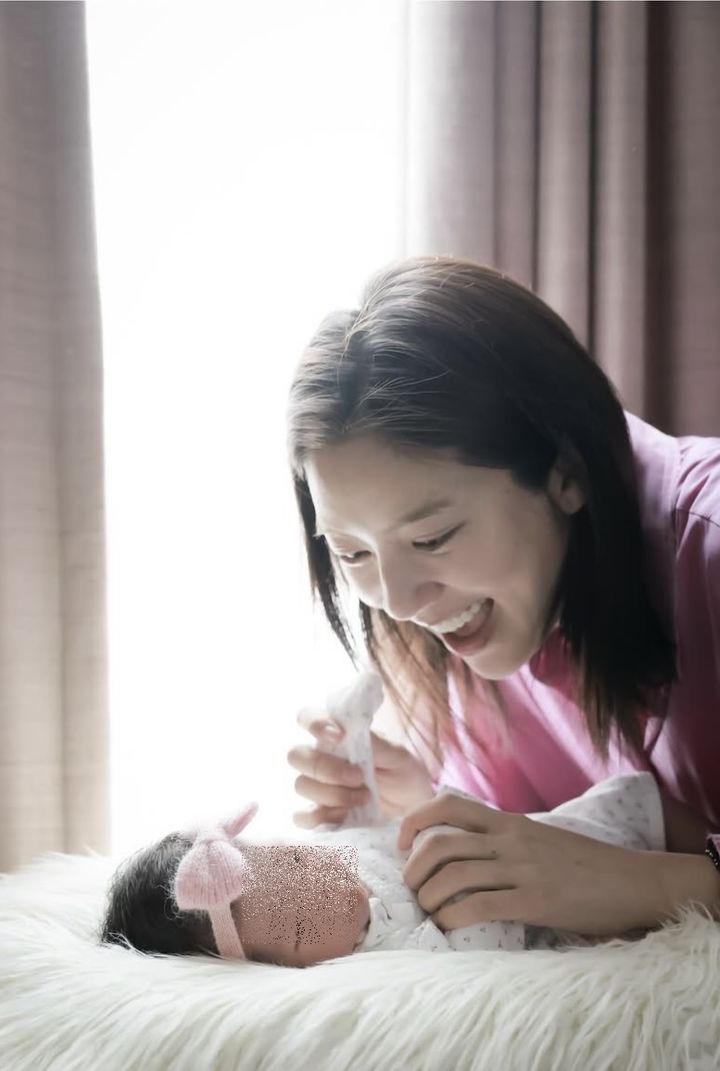 [서울=뉴시스] 손담비와 딸. (사진 = 인스타그램 캡처) 2025.05.03. photo@newsis.com *재판매 및 DB 금지