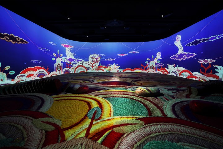 [서울=뉴시스] 실감콘텐츠 '어흥, 호랑이-용맹하게, 신통하게, 유쾌하게' (사진=국립중앙바물관 제공:) 2025.05.06. photo@newsis.com *재판매 및 DB 금지