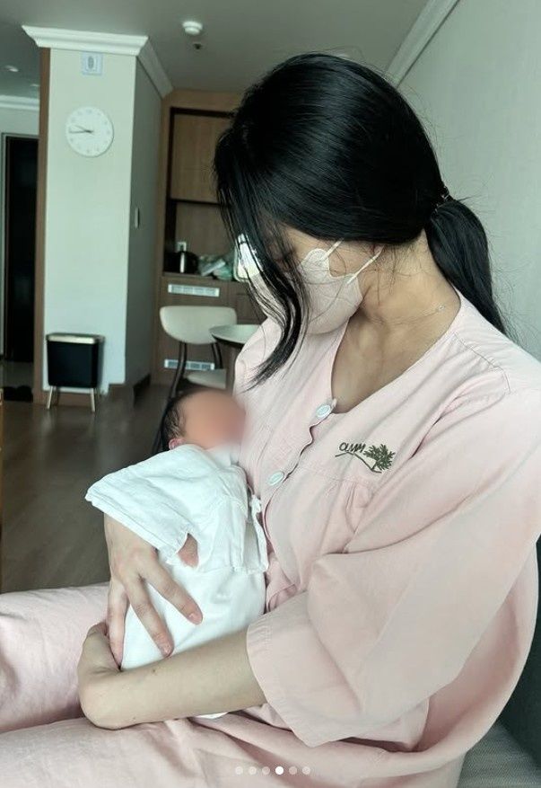 [서울=뉴시스] 탤런트 최연청이 아들을 출산했다고 6일 밝혔다. (사진=최연청 인스타그램 캡처) 2025.05.06. photo@newsis.com *재판매 및 DB 금지