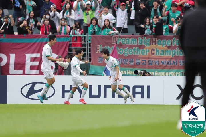 [서울=뉴시스] 프로축구 K리그1 대전하나시티즌의 김인균. (사진=한국프로축구연맹 제공) *재판매 및 DB 금지
