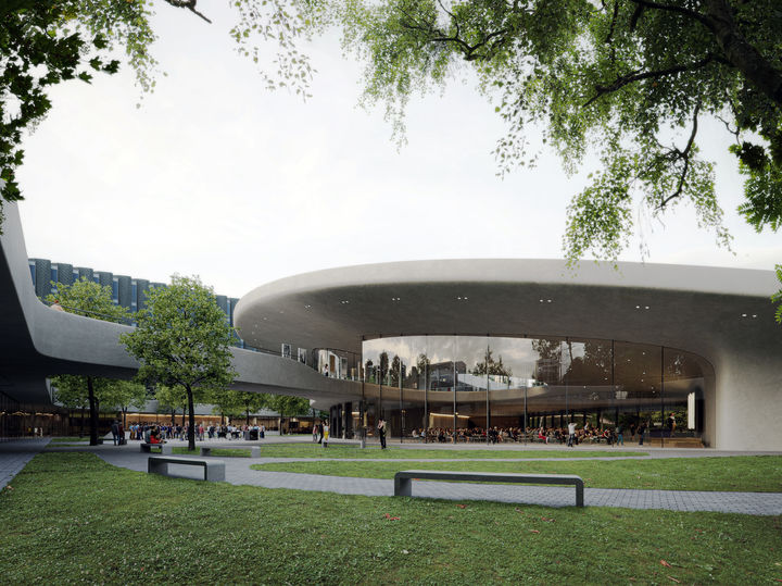 고려대가 자연계 중앙광장 기공식을 개최했다. 사진은 자연계 중앙광장 조감도. (사진=고려대 제공) *재판매 및 DB 금지