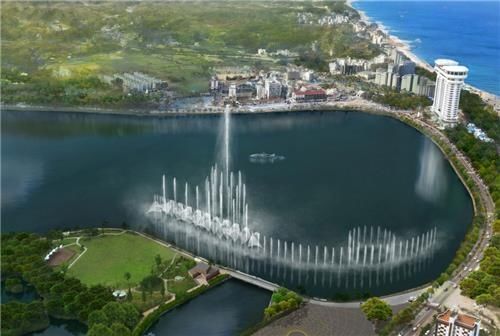 [강릉=뉴시스] 강릉 경포호 분수 조감도.(사진=뉴시스DB)photo@newsis.com *재판매 및 DB 금지