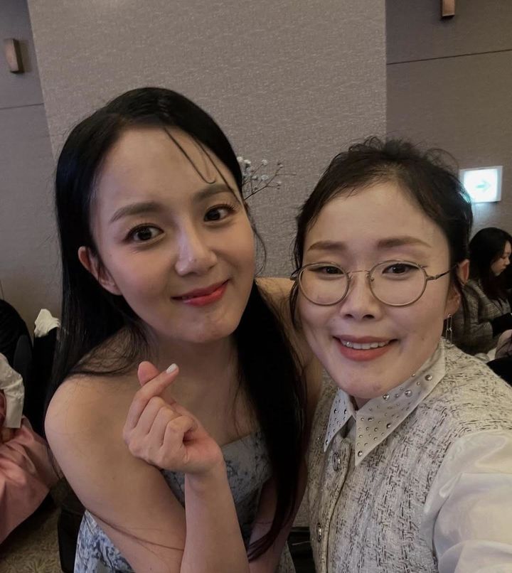 [서울=뉴시스] 왼쪽부터 강은비, 박슬기. (사진=박슬기 인스타그램 캡처) 2025.05.07. photo@newsis.com *재판매 및 DB 금지