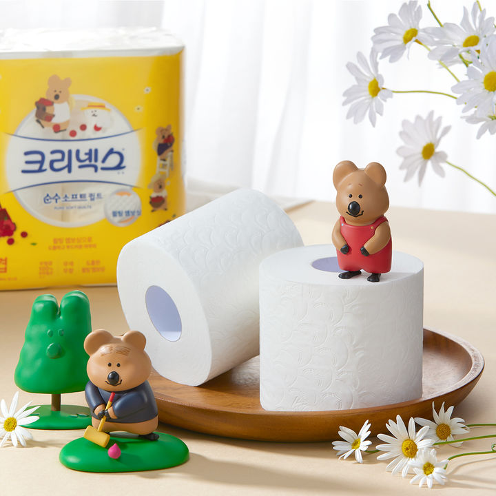 [서울=뉴시스] 크리넥스 순수소프트 퀼트 다이노탱 에디션 (사진=유한킴벌리 제공) 2025.05.07. photo@newsis.com *재판매 및 DB 금지