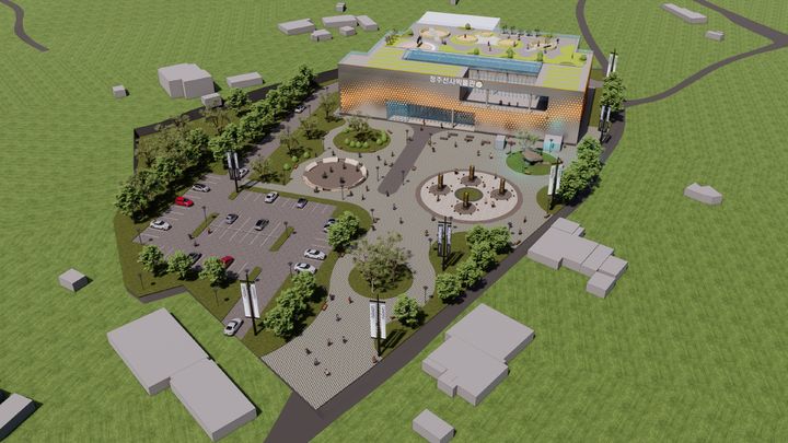 [청주=뉴시스] 충북 청주선사박물관 예상 조감도. photo@newsis.com *재판매 및 DB 금지