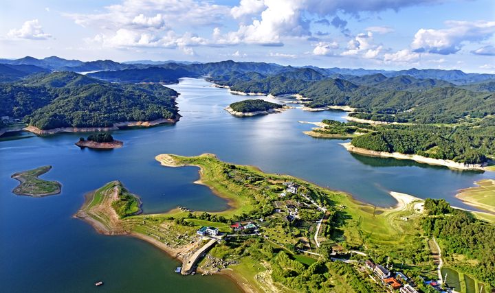 [대전=뉴시스]대청호 전경. 20205. 05. 07 photo@newsis.com *재판매 및 DB 금지