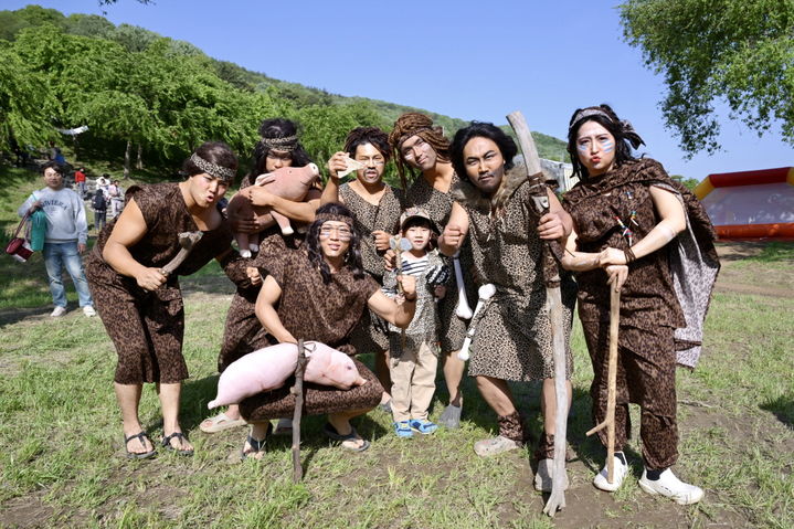 [공주=뉴시스] 제17회 석장리구석기 축제 모습. 2025.05.07. photo@newsis.com&nbsp; *재판매 및 DB 금지