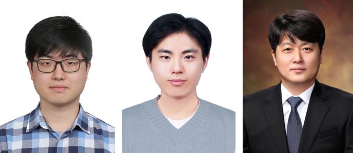 중앙대 이상민 교수 연구팀이 낮은 풍속에도 작동하는 차세대 발전 기술을 개발했다. 사진은 정세훈 박사과정생(왼쪽 첫 번째), 허지웅 박사과정생(왼쪽 두 번째), 이상민 교수. (사진=중앙대 제공) *재판매 및 DB 금지