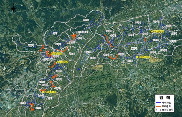 [청주소식]오창 일신배수지 권역 노후 상수관로 교체 등