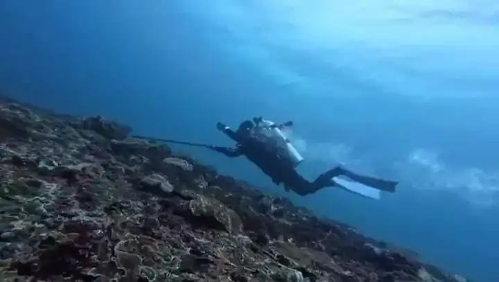 [서울=뉴시스] 인도네시아에서 한 중국인 관광객이 바다에 빠진 카메라를 찾기 위해 잠수했다가 숨진 채 발견됐다. (사진=바이두) *재판매 및 DB 금지