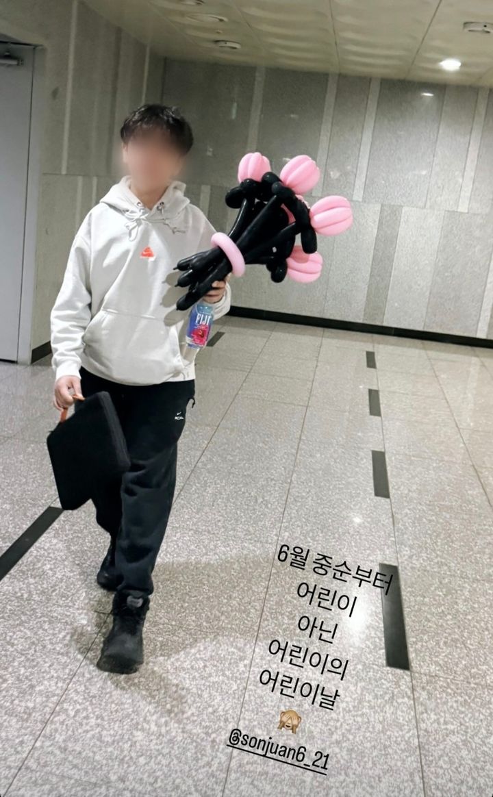 [서울=뉴시스] 뮤지컬 배우 김소현이 아들의 근황을 밝혔다. (사진=김소현 인스타그램 캡처) 2025.05.07. photo@newsis.com *재판매 및 DB 금지