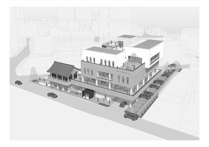 [울산=뉴시스] 구미현 기자 = 울산 중구 반구1동 행정복지센터 조감도 (울산시 중구 제공) photo@newsis.com *재판매 및 DB 금지