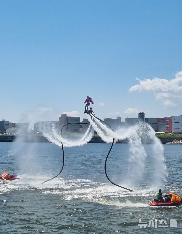 [김포=뉴시스] 정일형 기자 = 지난해 아라마린페스티벌 모습. (사진=김포시 제공)