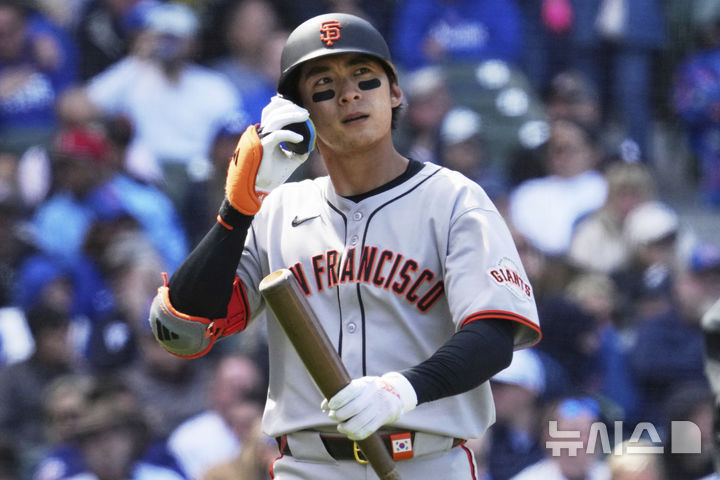 [시카고=AP/뉴시스]샌프란시스코 이정후. 2025.05.07.
