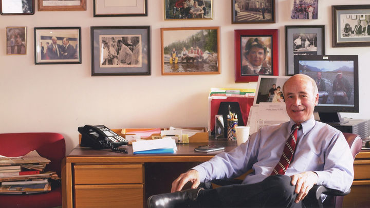 [서울=뉴시스] 소프트파워 이론 설립자인 세계적 석학 조지프 나이 교수가 6일 별세했다고 하버드 케네디스쿨이 7일(현지 시간) 밝혔다. (출처: 하버드 케네디스쿨 홈페이지) 2025.05.09. *재판매 및 DB 금지