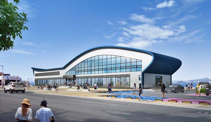 군산시 수산물종합센터 건어 매장 조감도 *재판매 및 DB 금지