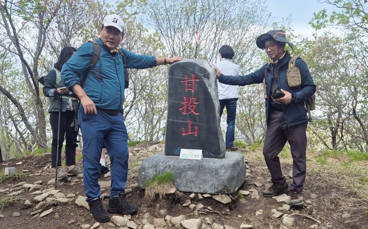 [함양=뉴시스] 함양군, 감투산 현장 찾아 ‘오르GO함양’ 활성화 방안 모색 (사진=함양군 제공) 2025. 05. 08. photo@newsis.com *재판매 및 DB 금지