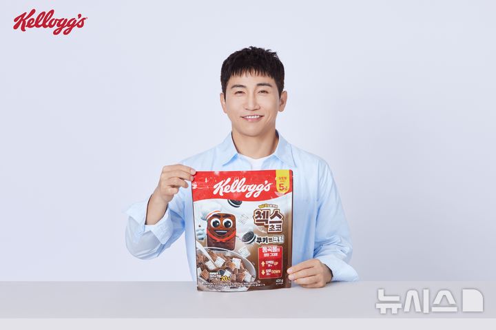 농심켈로그, '첵스초코 쿠키 앤 크림' 모델에 개그맨 유세윤 발탁