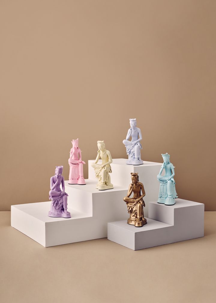 [서울=뉴시스] 반가사유상 미니어처(사진=국립박물관문화재단 제공) 205.05;08. photo@newsis.com *재판매 및 DB 금지