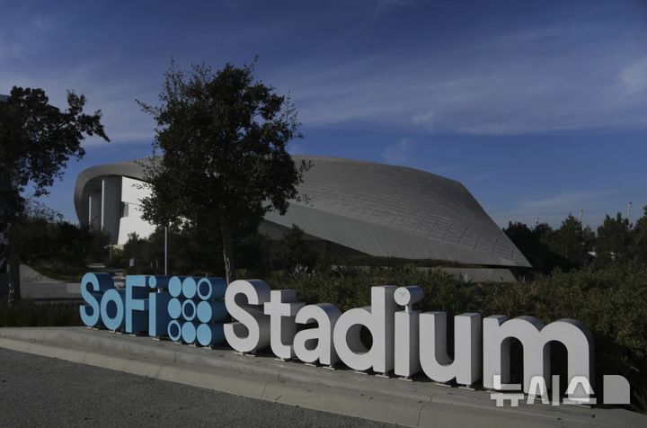 [로스엔젤레스=AP/뉴시스] 소파이 스타디움