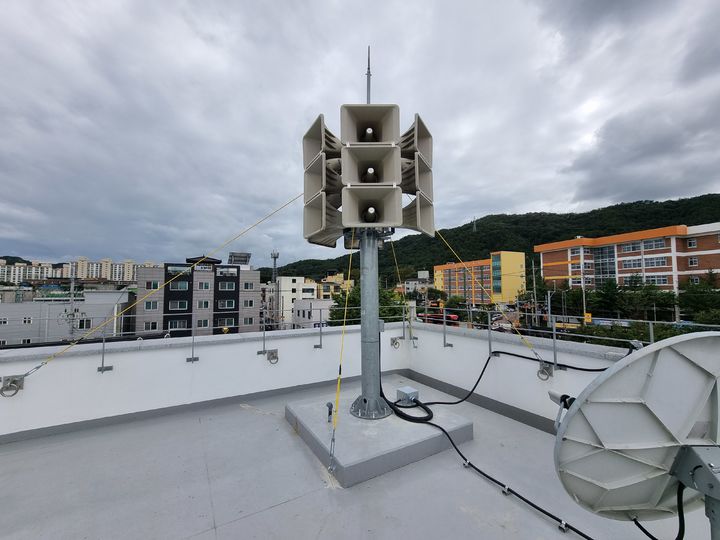 [대전=뉴시스]스마트형 민방위 경보사이렌. 2025. 05. 09 photo@newsis.com&nbsp; *재판매 및 DB 금지