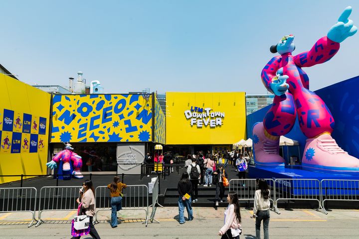 LTM 팝업 성수 현장 (사진=롯데백화점 제공) *재판매 및 DB 금지