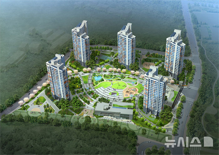 [전주=뉴시스] 전주·완주 혁신 에코르 2단지 조감도. *재판매 및 DB 금지