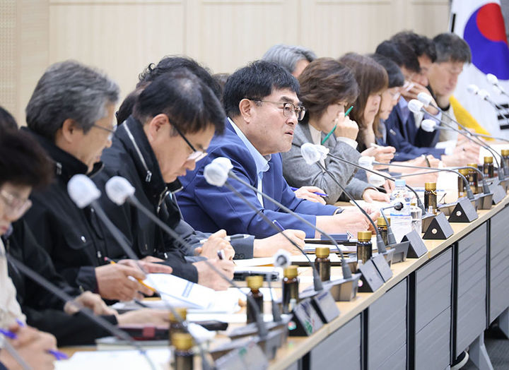 삼척시는 9일 시청 상황실에서 박상수 시장 주재로 ‘2026년도 국비 확보 대책 보고회’를 개최하고 있다.(사진=삼척시 제공) *재판매 및 DB 금지