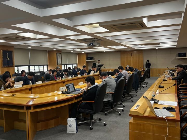 명지대 'LiFE 2.0 사업 성과보고회'가 지난달 19일과 22일 명지대 인문캠퍼스 행정동 대회의실에서 진행됐다. (사진=명지대 제공) *재판매 및 DB 금지