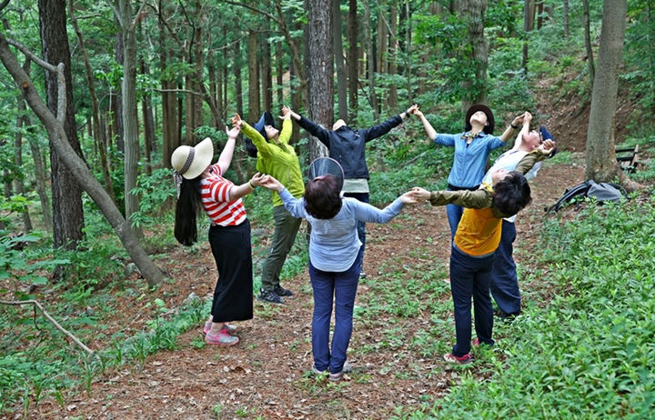[광양=뉴시스] 백운산 자연휴양림. (사진=광양시 제공) 2025.05.09. photo@newsis.com *재판매 및 DB 금지