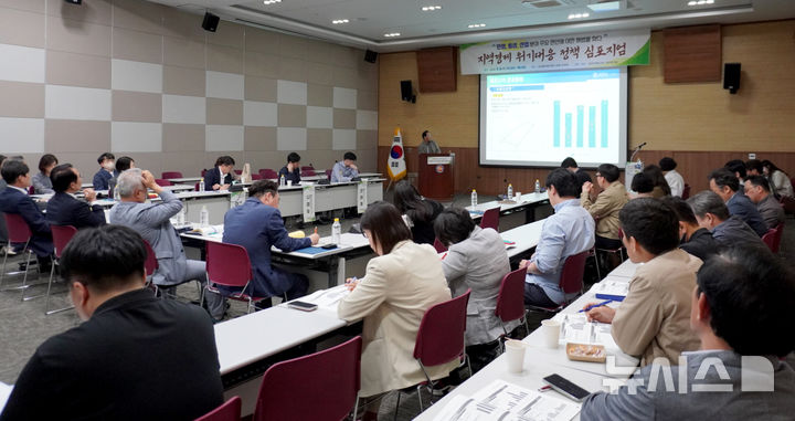 [광주=뉴시스] 광주연구원, 지역경제 위기 대응 방안 모색 심포지엄. (사진=광주연구원 제공). photo@newsis.com *재판매 및 DB 금지