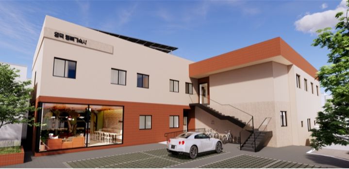 [안동=뉴시스] '환영해 청년 이웃주택' 조감조. (사진=경북도 제공) 2025.05.12 photo@newsis.com *재판매 및 DB 금지