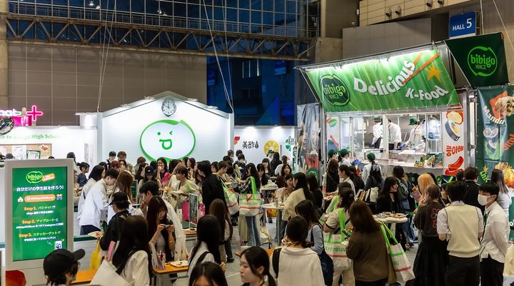 CJ제일제당 케이콘 재팬 2025 비비고 부스 전경. (사진=CJ제일제당) 2025.05.12. photo@newsis.com *재판매 및 DB 금지