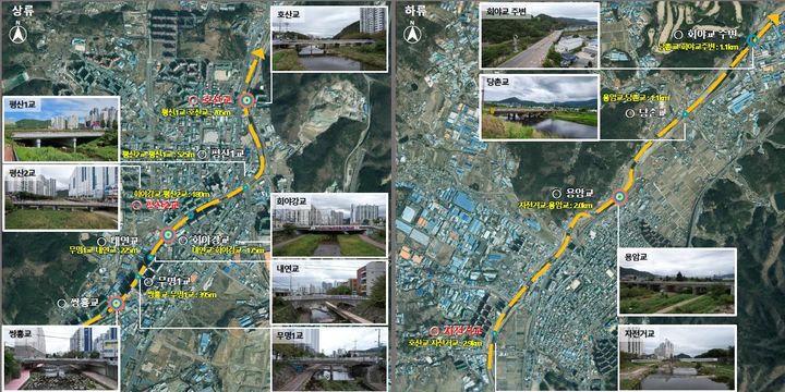 [양산=뉴시스] 회야강 빛-line 교량하부 공간 사업 조감도. (사진=양산시 제공) 2025.05.12. photo@newsis.com *재판매 및 DB 금지