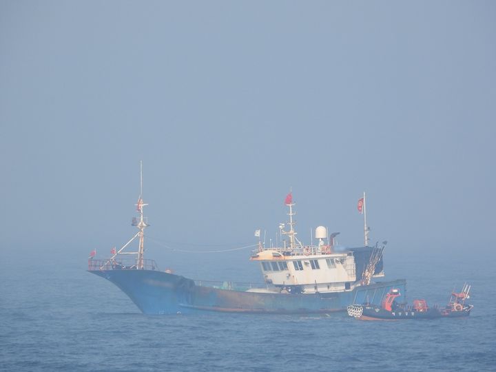 중국어선 검문검색을 위해 접근 중인 군산해경 고속단정 (사진=해경 제공) *재판매 및 DB 금지